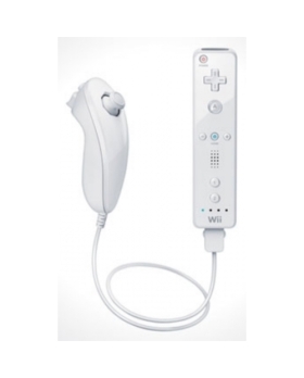 WII MOTE OFFICIELLE + NUNCHUCK OFFICIELLE 