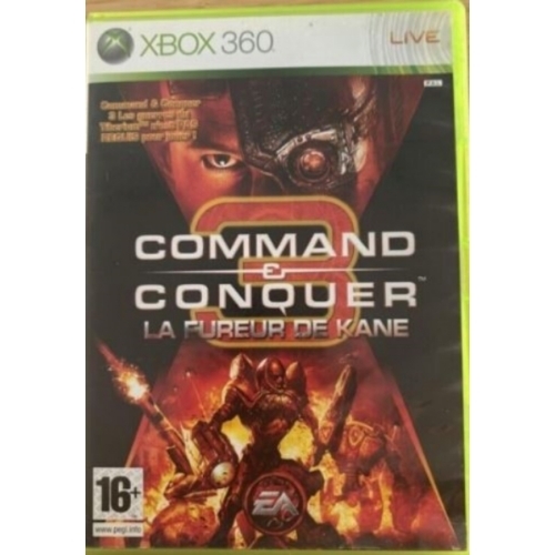 Command and Conquer 3 La Fureur de Kane Xbox 360 avec notice