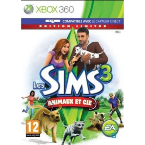 Les Sims 3: Animaux & Cie XBOX 360 SANS NOTICE