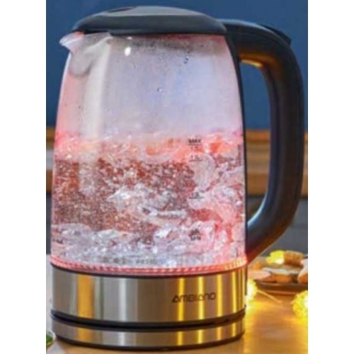 AMBIANO BOUILLOIRE ELECTRQIUE A LED 1.7L 2200W NEUF 