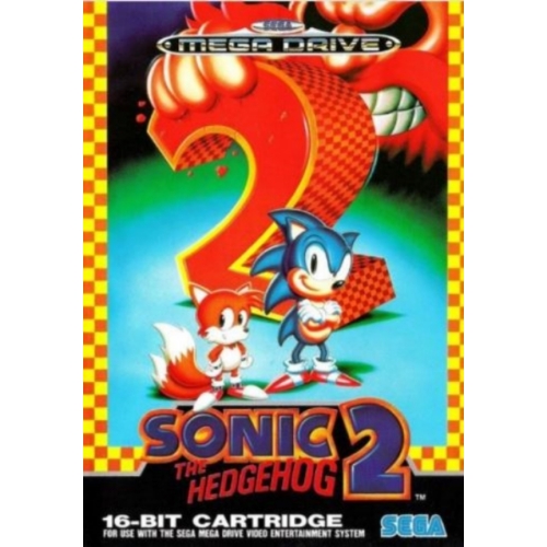 SONIC THE HEDGEHOG 2 AVEC NOTICE MEGA DRIVE