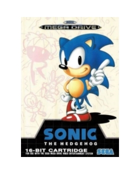 SONIC THE HEDGEHOG MEGA DRIVE AVEC NOTICE