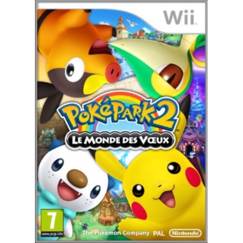 POKEPARK 2 LE MONDE DES VOEUX WII AVEC NOTICE 