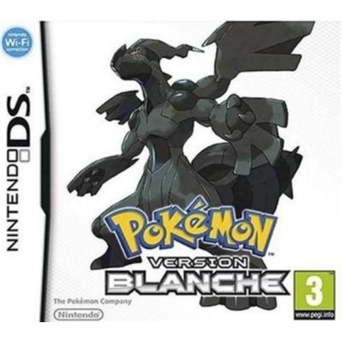 Pokémon blanche avec notice DS