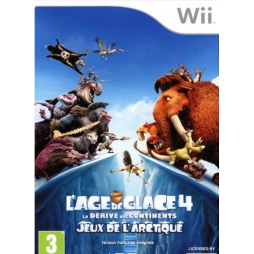 L'AGE DE GLACE 4 WII AVEC NOTICE