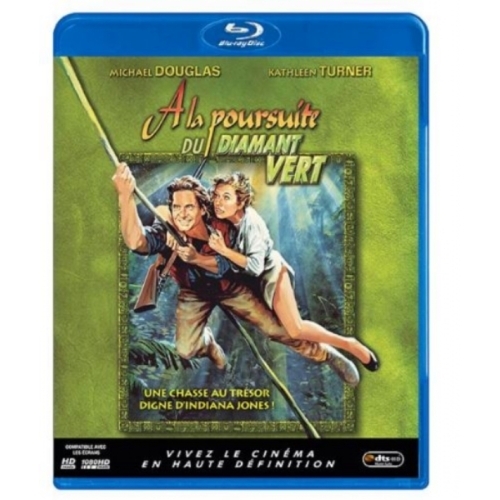 A la Poursuite du Diamant Vert Blu-Ray DVD 