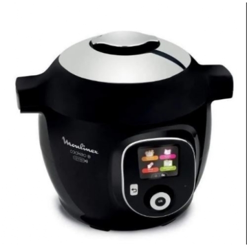 MOULINEX COOKEO CONNECT NOIR CE856800 150 RECETTES 6L 1600W 