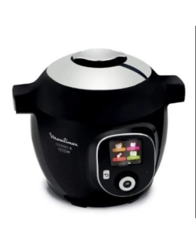 MOULINEX COOKEO CONNECT NOIR CE856800 150 RECETTES 6L 1600W 