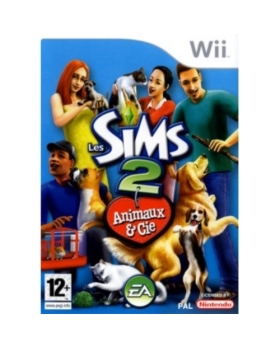 Les Sims 2 : Animaux et Cie wii avec notice