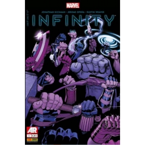 MARVEL INFINITY 5/6 COMICS 