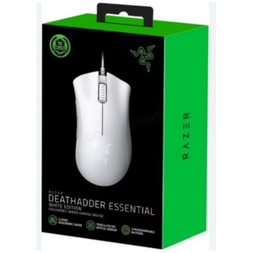 Souris filaire Gamer Razer DeathAdder Essential (Blanc)