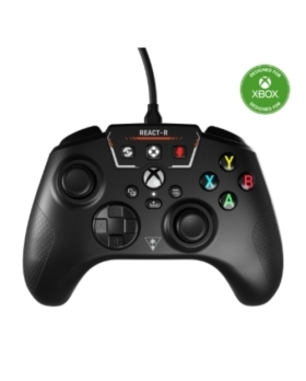 MANETTE TURTLE BEACH REACT-R FILAIRE NOIRE SOUS LICENCE OFFICIELLE XBOX S/X/ONE/WINDOWS