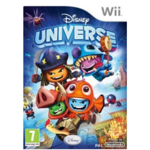 DISNEY UNIVERSE WII AVEC NOTICE