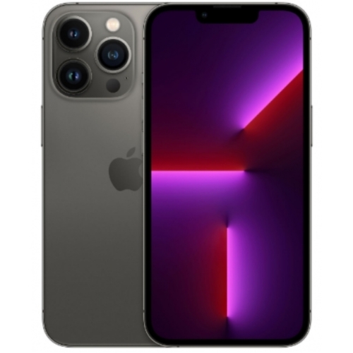IPHONE 13 PRO 128 GO NOIR BATTERIE:100% 5G + COQUE ET VERRE TREMPE OFFERT
