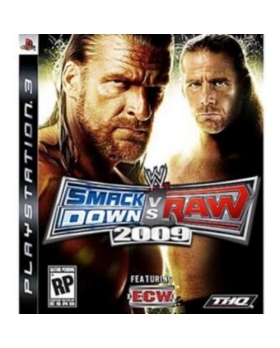 SMACKDOWN VS RAW 2009 PS3 AVEC NOTICE