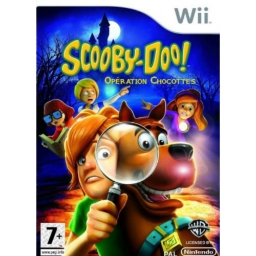 SCOOBY-DOO OPERATION CHOCOTTES WII AVEC NOTICE