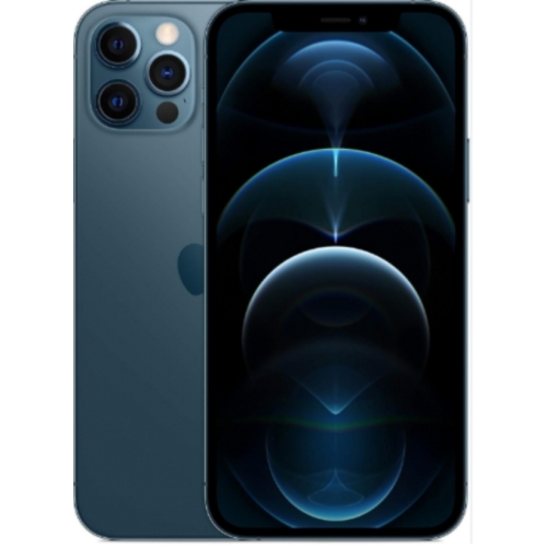 IPHONE 12 PRO BLEU 128GO 5G BATTERIE:100% + COQUE ET VERRE TREMPE OFFERT
