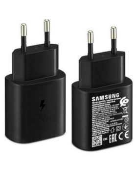 Chargeur secteur USB Type C 25W Fast Charge Original Samsung Noir