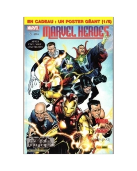 MARVEL HEROES GUERRE SECRETE COMICS 