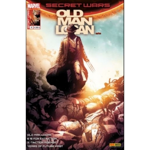 MARVEL SECRET WARS OLD MAN LOGAN DECLIN COGNITIF COMICS 