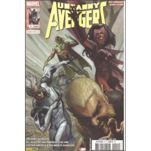 UNCANNY AVENGERS CONTRE EVOLUTION COMICS 