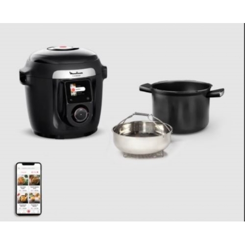 MOULINEX COOKEO CE952810 NOIR 150 RECETTES 9 MODES WI-FI 6L 2-6PERSONNES 1600W  