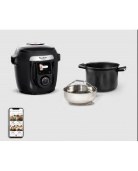 MOULINEX COOKEO CE952810 NOIR 150 RECETTES 9 MODES WI-FI 6L 2-6PERSONNES 1600W  