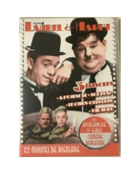Laurel Et Hardy 3 épisodes A l'Ouest De Hot Dog, Le Chien Chanceux, The Hobo DVD