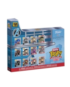 Marvel - Pack de 12 figurines 2.5 Cm - Bitty POP! - Infinity Saga neuf