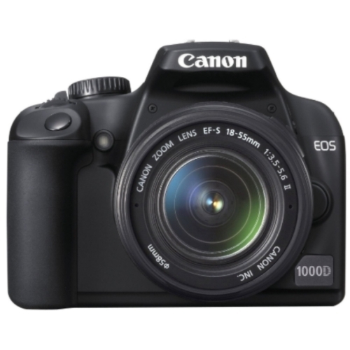 CANON EOS 1000D 10MPX + OBJECTIF 18-55MM+OBJECTIF 55-250MM