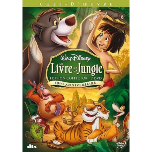 LE LIVRE DE LA JUNGLE DVD 