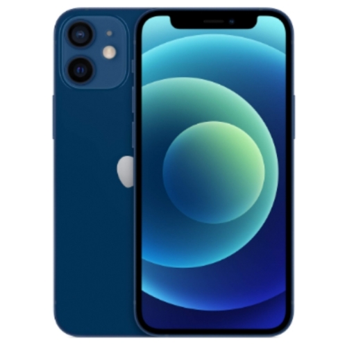 IPHONE 12 MINI BLEU 128GO 5G BATTERIE:100% + COQUE ET VERRE TREMPE OFFERT