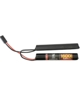 Batterie airsoft NiMH 1600mAh 9,6V divisée Tamiya Delta Armory