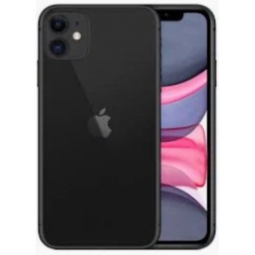 IPHONE 11 NOIR 128GO 4G BATTERIE:100% ECRAN:NON D'ORIGINE