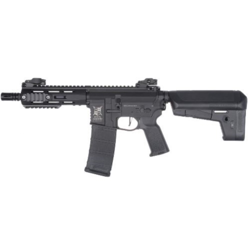 Delta Armory réplique d'airsoft M4 AR15 M-LOK 6,5" Charlie Noir DC-14 + CHARGEUR ET BATTERIE INCLUS