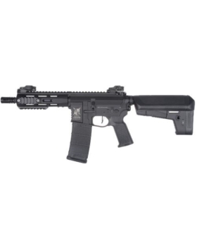 Delta Armory réplique d'airsoft M4 AR15 M-LOK 6,5" Charlie Noir DC-14 + CHARGEUR ET BATTERIE INCLUS