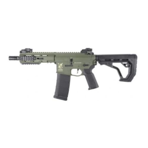 PACK REPLIQUE AIRSOFT M4 AR15 M-LOK 6,5" DA-C14-OLV Charlie EAGLE Delta Armory + CHARGEUR ET BATTERI