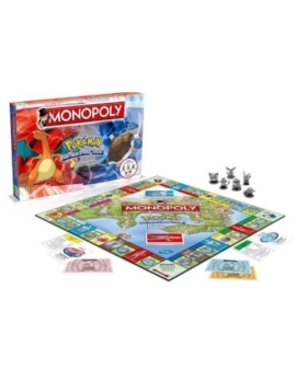 JEUX DE SOCIETE MONOPOLY POKEMON EDITION DE KANTO NEUF  