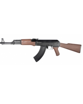 DELTA ARMORY Pack Réplique Airsoft AK-47 Classic Charlie DA-C12 1.4J MARRON CHARGEUR ET BATTERIE INC