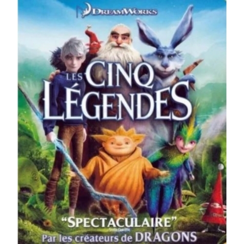 Les Cinq Légendes DVD