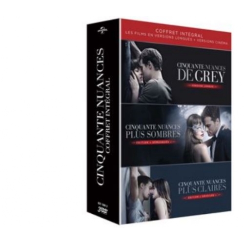 CINQUANTE NUANCES COFFRET INTEGRAL