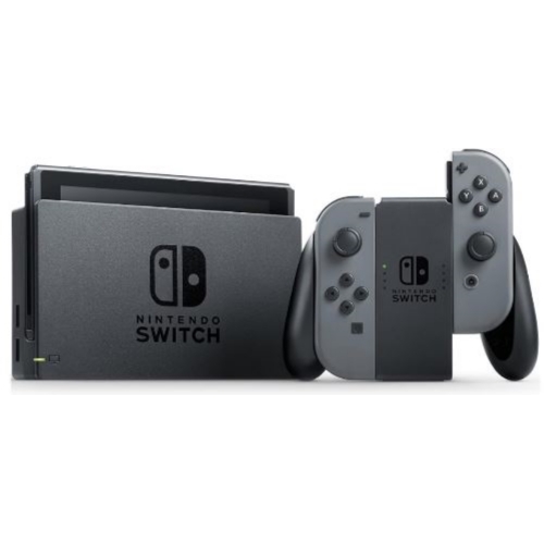 NINTENDO SWITCH GRISE COMPLETE JOYCON GRIS/ROUGE