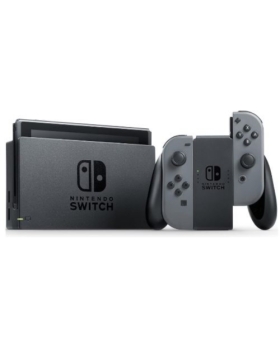 NINTENDO SWITCH GRISE COMPLETE JOYCON GRIS/ROUGE