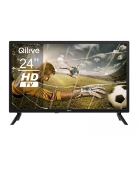 QILIVE Q24H221B TV LED HD 60cm Ecran 24"/60 cm - 3 x HDMI - 2 x USB 2.0