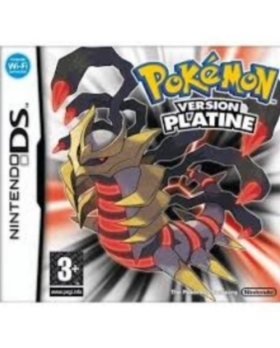 POKEMON VERSION PLATINE AVEC NOTICE DS