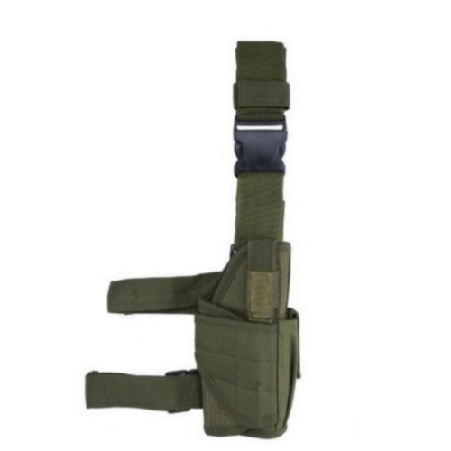 Holster de cuisse pour pistolet Tornado Delta Armory Olive GT-PUZ-11-OD