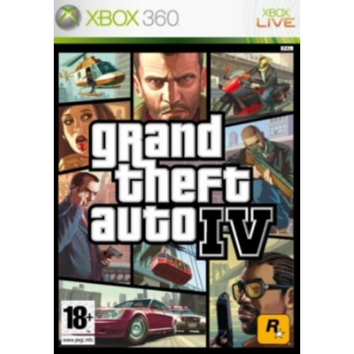 Grand Theft Auto IV AVEC NOTICE XBOX 360