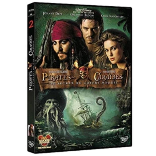 PIRATES DES CARAIBES LE SECRET DU COFFRE MAUDIT DVD