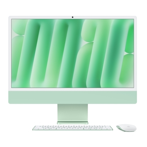 IMAC A2438 VERT CPU:M1 DD:512GOSSD RAM:8GO ECRAN:24' 4.5K