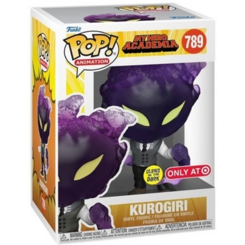 POP 789 MY HERO ACADAMIA  KUROGIRI GLOW IN THE DARK SPECIAL EDITION EN BOITE 
